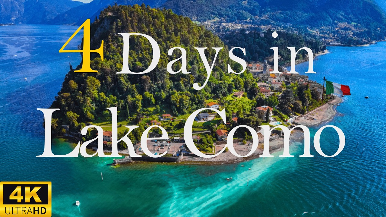How to Spend 4 Days in LAKE COMO Italy | Travel Itinerary