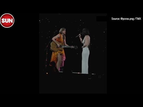CAUGHT ON CAMERA Taylor Swift performs with Toronto opening act Gracie Abrams
