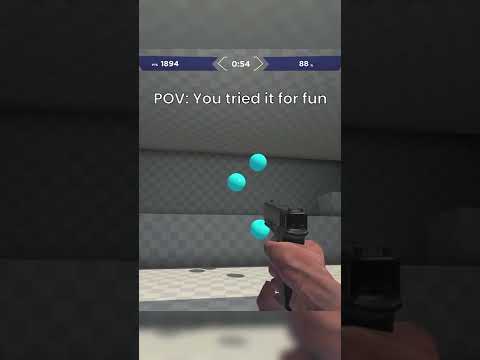 POV: You tried Aim Labs for fun..