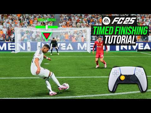 FC 25 - GREEN TIMED Finishing - How To EASILY Green Time Shots (TUTORIAL) - EA FC 25 TIMED SHOOTING