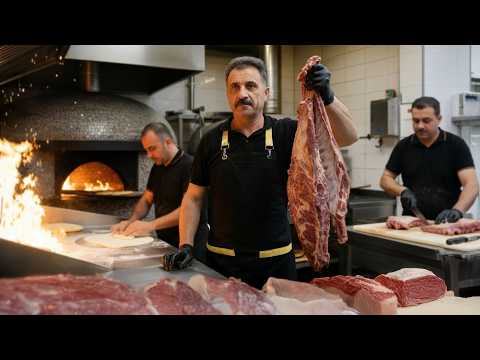 The Most Insane Restaurant in Istanbul! Lamb, Bread & Flames - Turkish Street Food