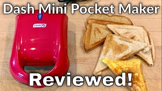 Dash Mini Pocket Sandwich Maker Review