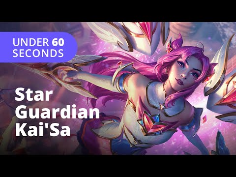 Star Guardian Kai'Sa Skin (60 Seconds) - League of Legends