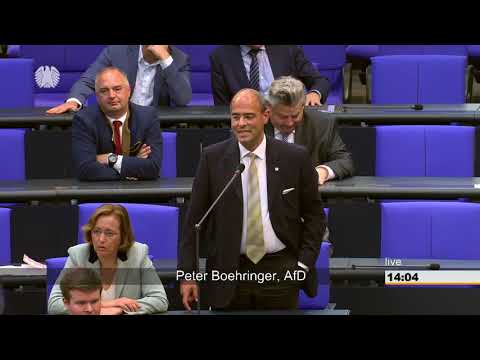Bundestagsdebatte 18.05.2018 - Kurzintervention Peter Boehringer