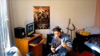 Six Feet Under - When Skin Turns Blue(Guitar cover + good tab in description)