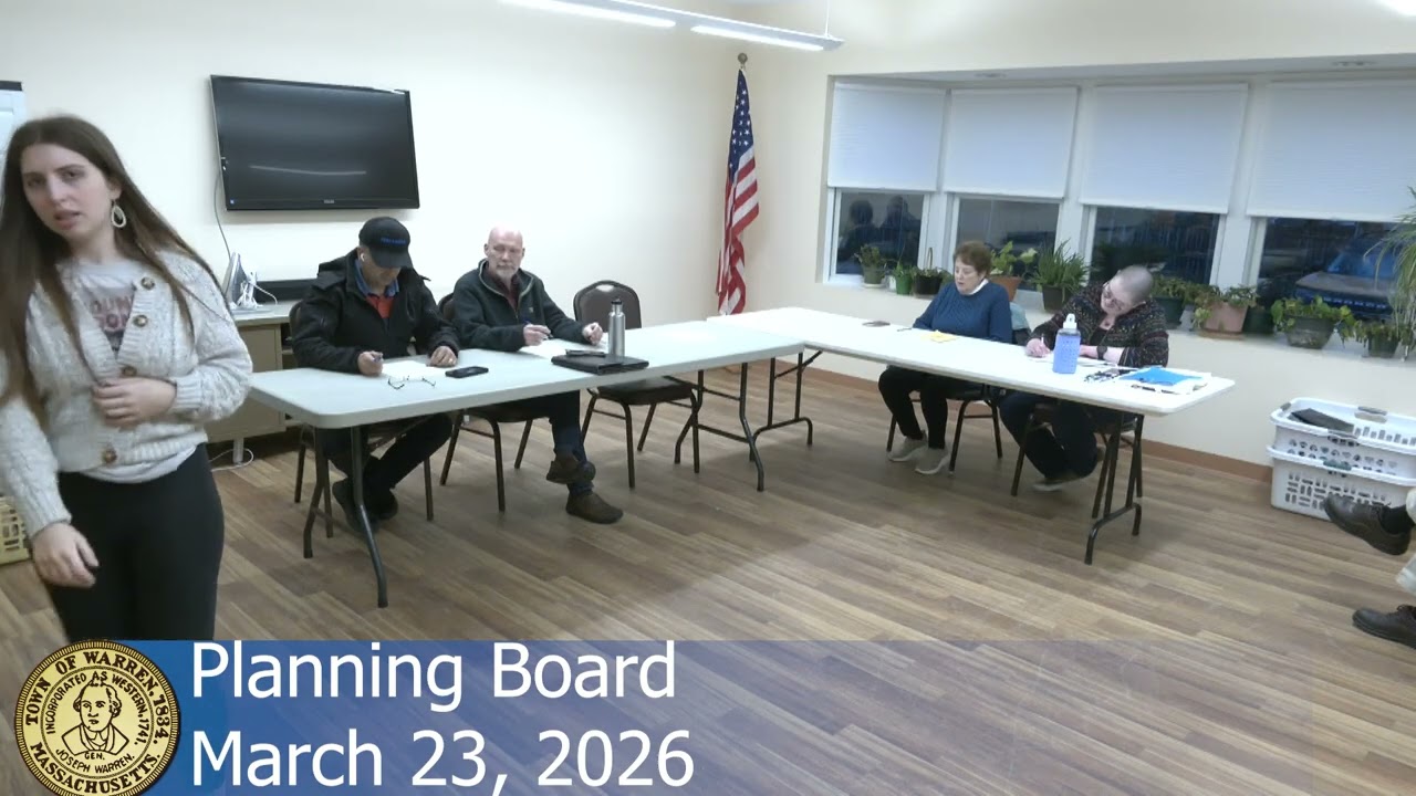 From the Planning Board