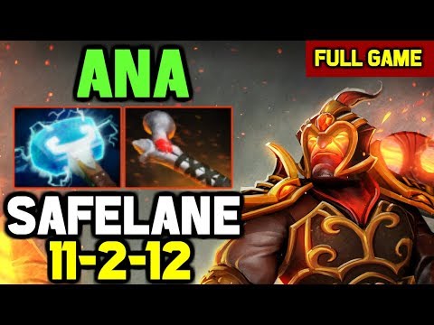 Ana Safelane Carry Ember Spirit gameplay Full Aggressive Mode