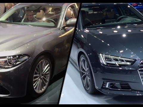 2017 Audi A4 vs. 2017 Alfa Romeo Giulia