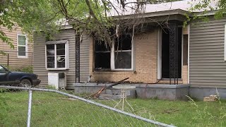 Man taken to hospital in critical condition after fire sparks at Spencer home