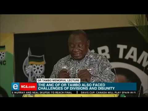 Ramaphosa says divisions facing ANC are nothing new