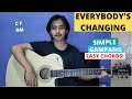 CHORD SIMPLE GAMPANG (Everybody's Changing - Keane) (Tutorial Gitar) Easy Chords!