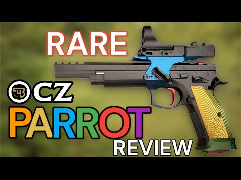 The CZ PARROT: A CZ75 OPEN GUN! Test and Review (Irons)