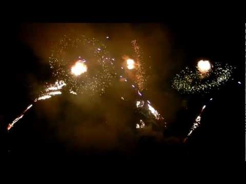 Visualisierte Klangwolke Linz 2011 - Feuerwelt 5v7