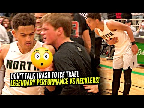 Trae Young Responds To TRASH TALKING Crowd By Hitting GAME WINNER &Taking a Bow! LEGENDARY 42 Points
