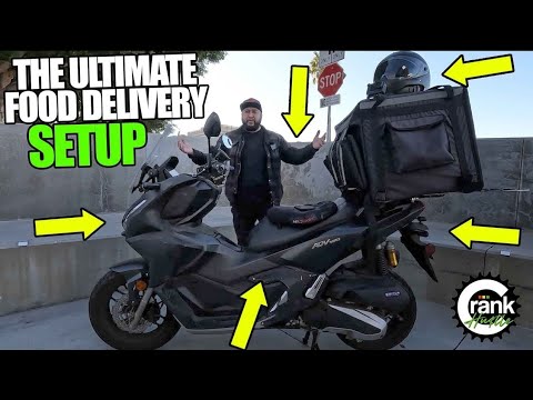 The Ultimate Scooter/Moped/Motorcycle Food Delivery Setup That Makes Me $10,000 Per Month