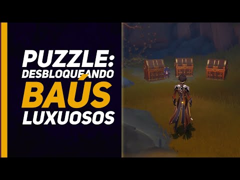 Genshin Impact: Arquipélago - Puzzle 3 Baús Luxuosos
