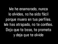 Deja Que Te Bese - Alejandro Sanz Ft. Marc Anthony (letra)