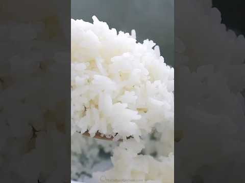 How to Cook the Perfect White Rice. #shorts