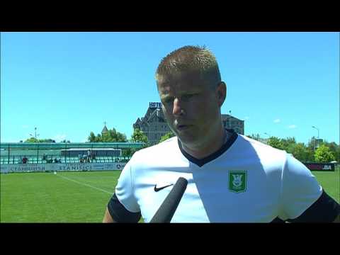 Andrej Razdrh posle utakmice sa Zvezdom