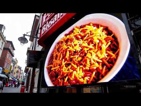 Restaurants & Cafés LED Video Wall By Signz