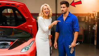 “SE CONSERTAR MEU CARRO DE LUXO, ME CASO COM VOCÊ” —ZOMBOU A MILIONÁRIA… MAS ELE SURPREENDEU A TODOS