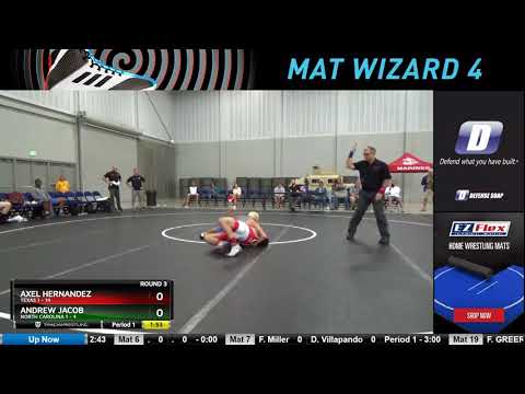 Mat 3 113 Axel Hernandez Texas 1 Vs Andrew Jacob North Carolina 1