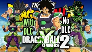 How to make Base DBS Broly Dragonball Xenoverse 2 (Double Creation)