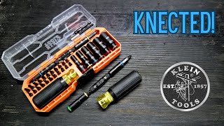 Klein KNECT™ 32502HD Impact-Rated Screwdriver + Socket Set, 32528HD 10-in-1 Screwdriver - Nut Driver