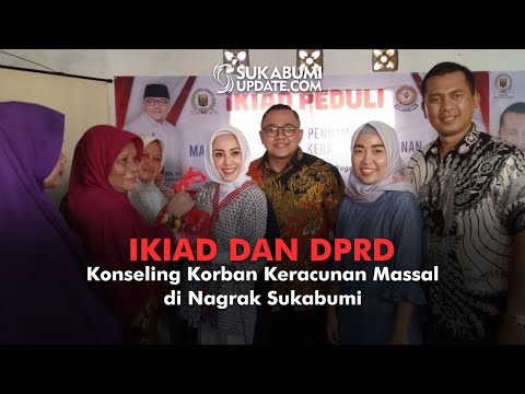 Video: IKIAD dan DPRD Konseling Korban Keracunan Massal di Nagrak Sukabumi