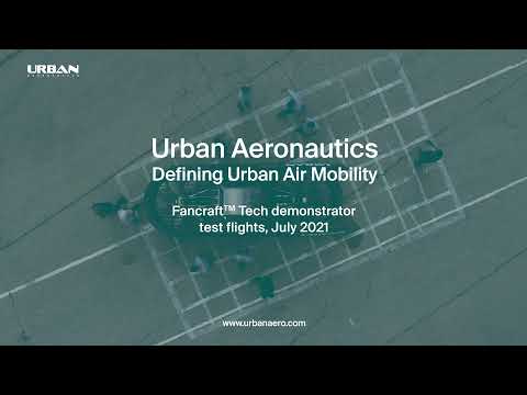 Urban Aeronautics - Fancraft tech demonstrator - July 2021 logo
