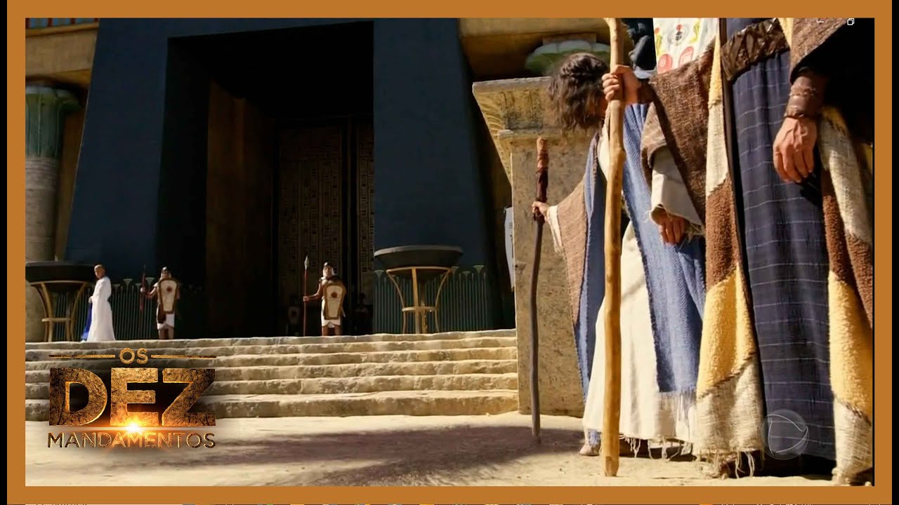 Egito é tomado pela praga dos piolhos | OS DEZ MANDAMENTOS