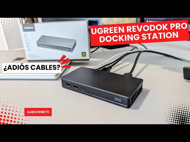Vídeo relacionado con UGREEN Revodok Pro Hub USB C 14 en 1 Docking Station Pantalla Triple