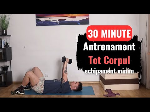 30 Minute Antrenament Acasa Pentru Tot Corpul | Echipament Minim