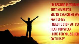 Slow Down Time-Jeremy Camp (Lyrics)