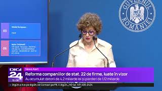 Reforma companiilor de stat. CFR Marfă își va declara falimentul