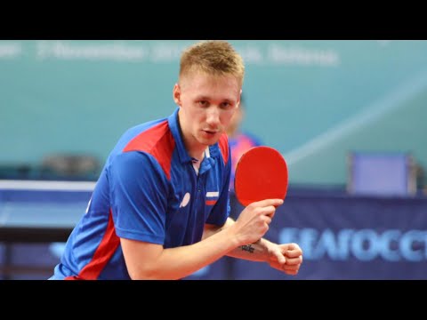 【卓球】クールなツイスト。バックハンド チョッピング テクニックは素晴らしい！Maxim Chaplygin選手【男子】 Maxim Chaplygin【Table tennis】