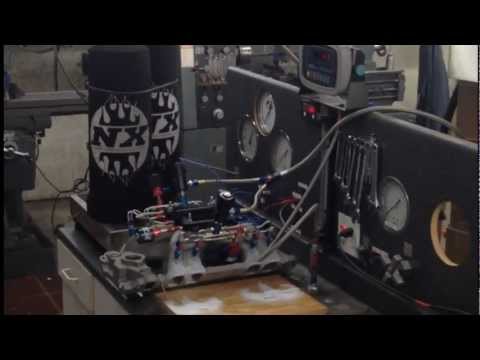 Have you ever wondered what 2100hp worth of nitrous looks like flowing through an intake?