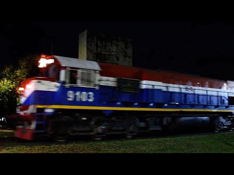 [4K] Tren de tolvas graneras de NCA con destino a General Deheza pasando por Marcos Juárez!!!!!!