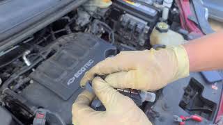 2014 Chevy Sonic p0420/p2097 02 sensor bank 1 replacement
