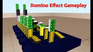 Dominoes game - 3D Domino Effect gameplay video