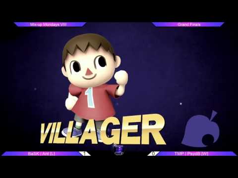 MuM 8 - BaSK | Ant (Lucina) [L] Vs. TMP | PsydB (Villager) [W] Grand Finals Set 1  - Smash Wii U