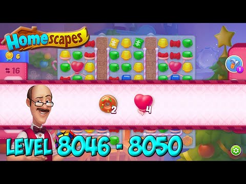 Homescapes level 8046 - 8050 🏡 Playrix HD