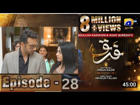 Farq Episode Teaser 28 - FaysalQuraishi - Sehar Khan - Promo - Review @HarPalGeoOfficial