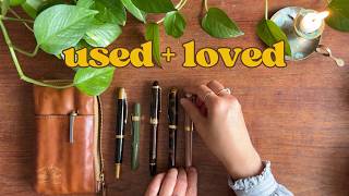 The fountain pens & inks I keep coming back to