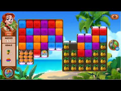 Lost Island Blast Adventure Level 463 - No Boosters