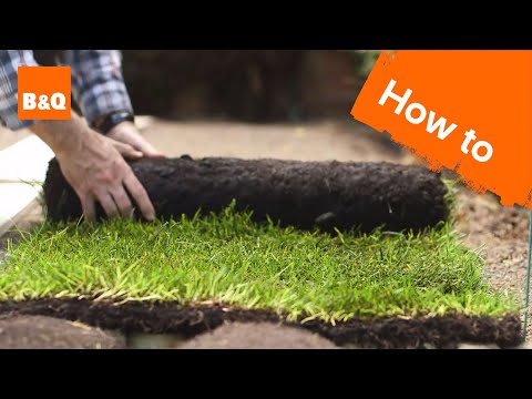 How to lay a new lawn from turf