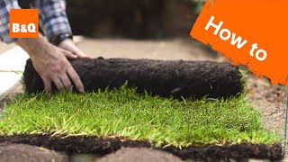 How to lay a new lawn from turf