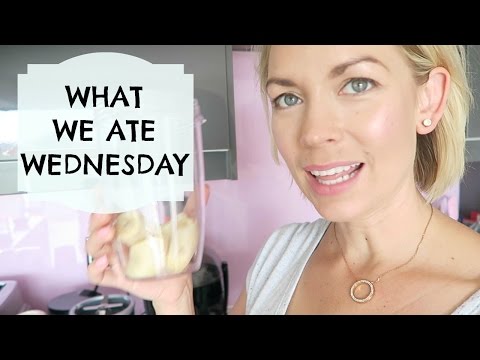 WHAT WE ATE WEDNESDAY  |  EMILY NORRIS  |  VLOGUST DAY 12 Video