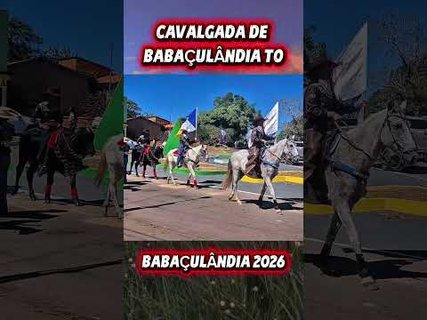 Cavalgada de Babaçulândia Tocantins 2026