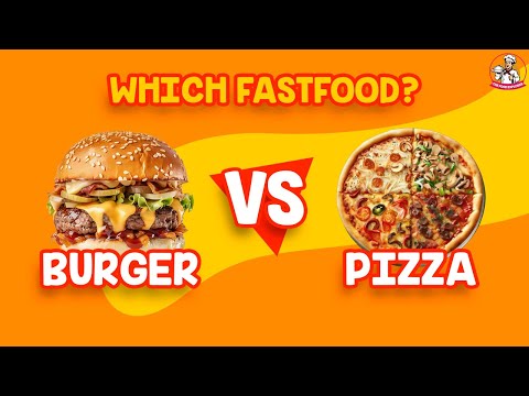 Pizza vs. Burger - Unraveling the Healthier Choice for the American Palate